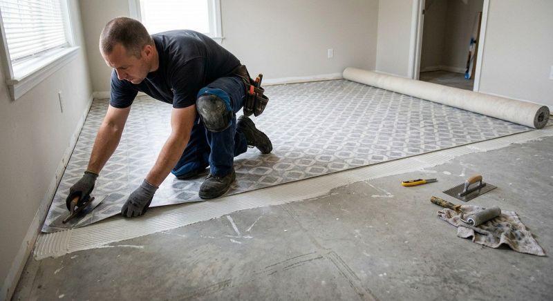 Sheet Flooring Installation in Gilbert, AZ