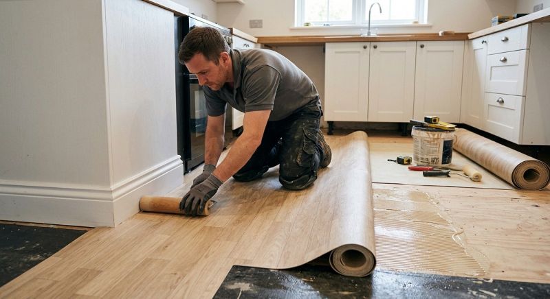 Sheet Linoleum Installation in Nashville, TN
