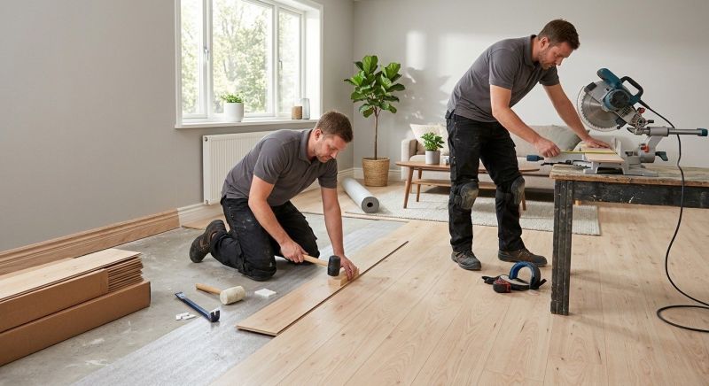 Wood Laminate Installation in Fredericksburg, VA