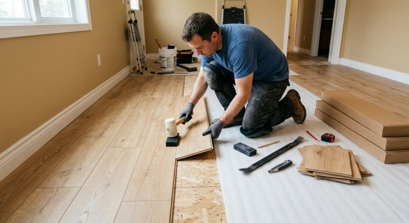 Wood Laminate Installation in Manassas, VA